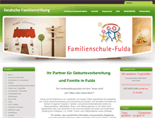 Tablet Screenshot of familienschule-fulda.de